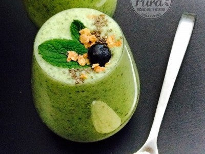 Proteine shake - groene smoothie – recept