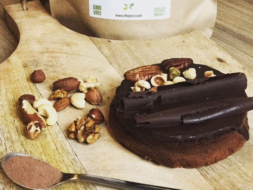 Ekopura chocolade protein cake – recept