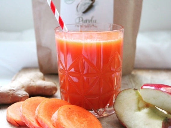 Wortel, appel en gember smoothie – recept