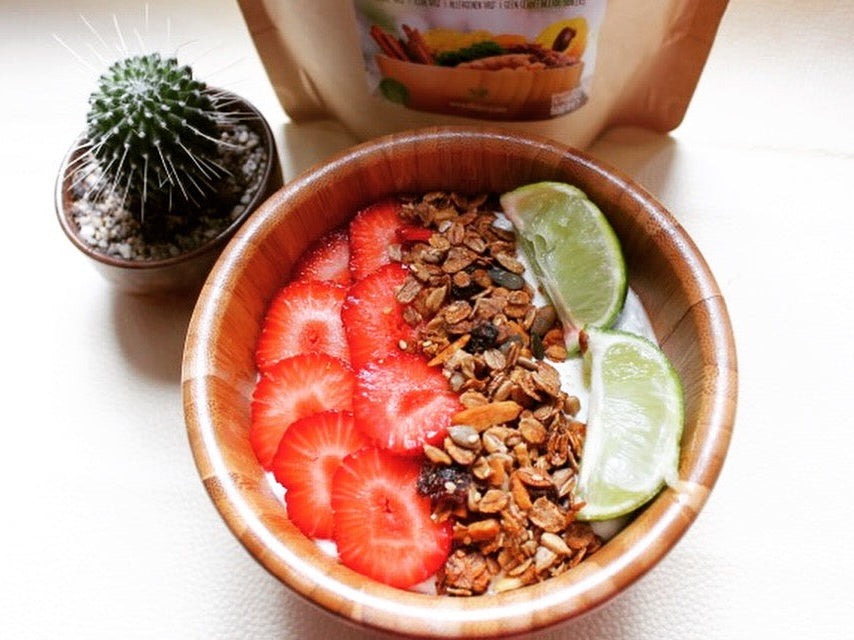 Limoen proteïne smoothie bowl – recept