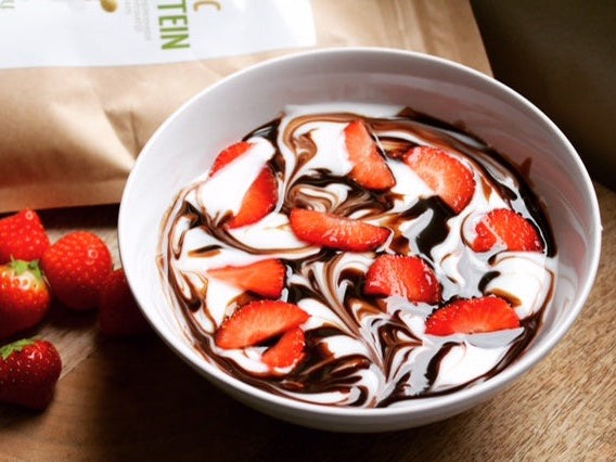 Aardbeien chocolade smoothie bowl – recept