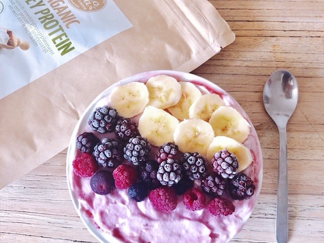 Bosvruchten banaan smoothie bowl – recept