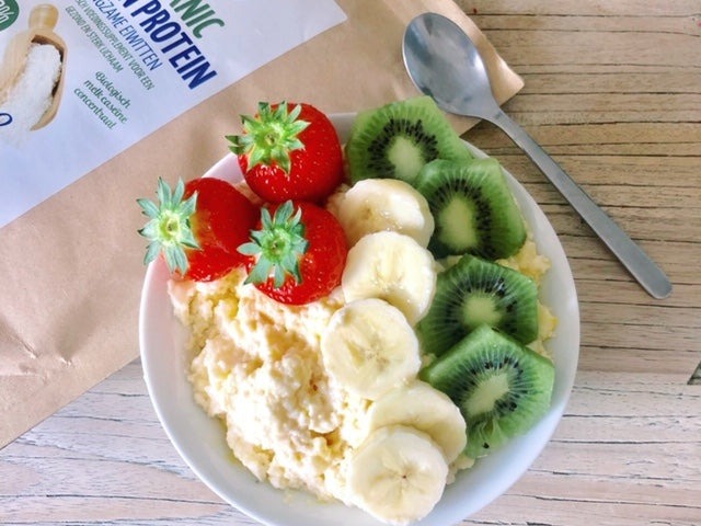 Mango kokos proteïne fluff – recept