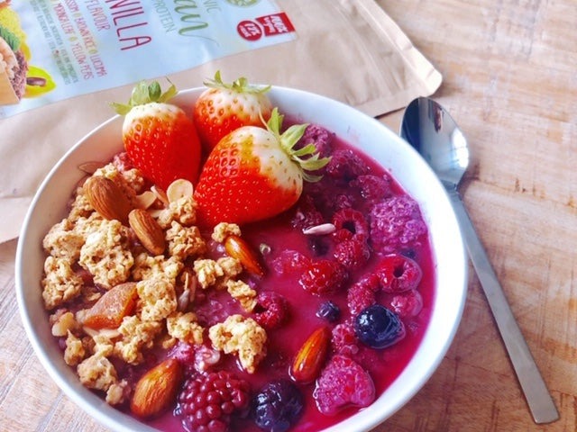 Romige bosbessen smoothie bowl – recept
