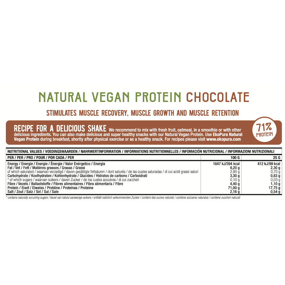 Vegan Protein Chocolade